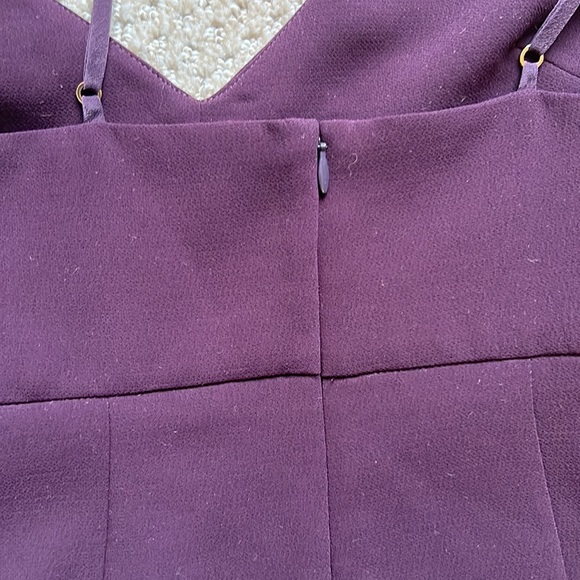 Aritzia Wilfred Maroon Mini Dress, Size 2 - Picture 5 of 12